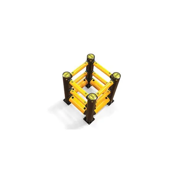 Ochrana sloupu A-SAFE, iFlexRail Column Guard GroundLevel Plus – 0,8×1,4 m