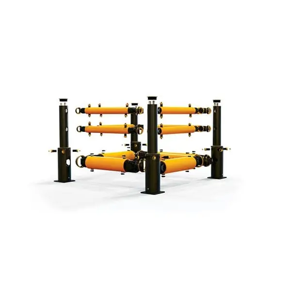 Ochrana sloupu A-SAFE, iFlexRail Column Guard GroundLevel Plus – 0,8×1,4 m