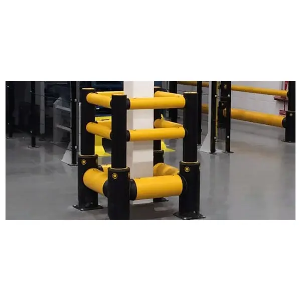 Ochrana sloupu A-SAFE, iFlexRail Column Guard GroundLevel Plus – 0,8×1,4 m