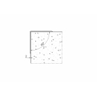 Ochranný rohový profil 90° – šedá, 65x65×1000 mm