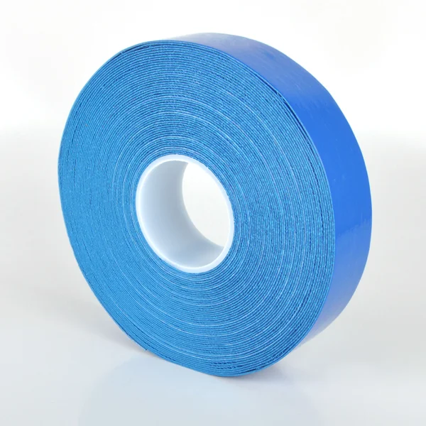 Odolná, ohebná podlahová páska s hladkým povrchem WT-5846 – PU, modrá, 75 mm × 25 m