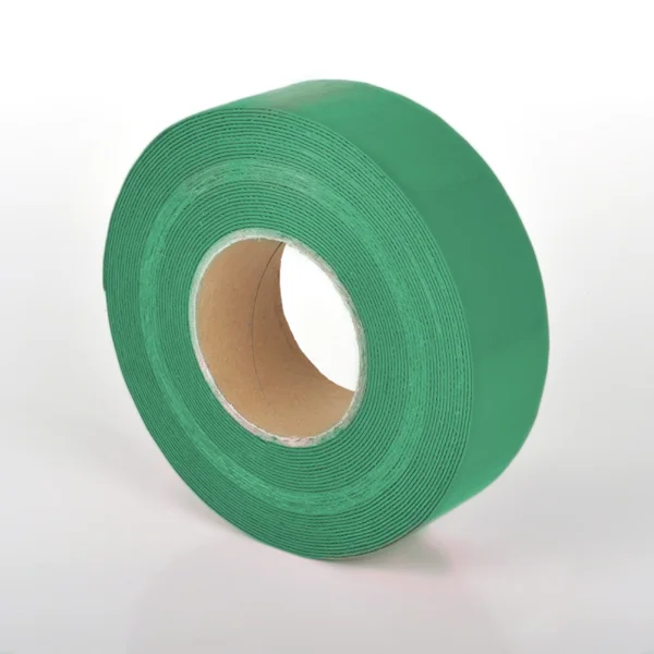 Odolná, ohebná podlahová páska s hladkým povrchem WT-5846 – PU, zelená, 50 mm × 25 m
