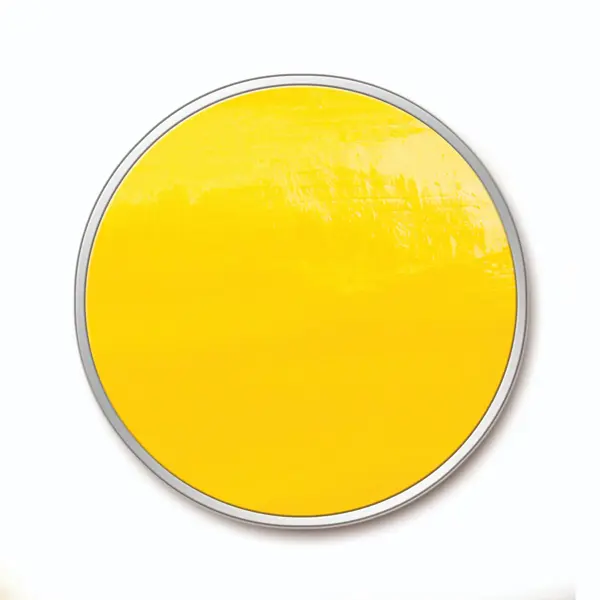 Odolná, ohebná podlahová páska s hladkým povrchem WT-5846 – PU, žlutá, 50 mm × 12,5 m