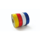 Odolná, ohebná podlahová páska s hladkým povrchem WT-5846 – PU, žlutá, 50 mm × 12,5 m