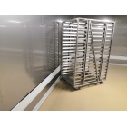 Okopová deska WallProtec Hygienic se zkosenou hranou – plast, bílá/mléčná, 2000×195 mm (2×/–)