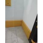 Okopová deska WallProtec Premium, žlutá, se zkosenou hranou - 2x/-