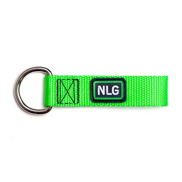 Opasková kotvící smyčka NLG s nosností 3 kg – nylon, zelená