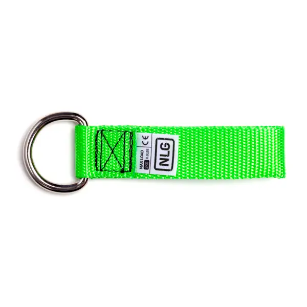 Opasková kotvící smyčka NLG s nosností 3 kg – nylon, zelená