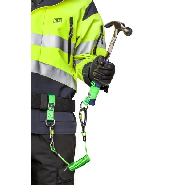 Opasková kotvící smyčka NLG s nosností 3 kg – nylon, zelená