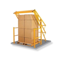 Otočná paletová branka na rampy Vario 18 – pro palety 1800×1600×1300 mm, vnější š.2000 mm