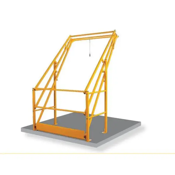 Otočná paletová branka na rampy Vario 22 – pro palety 2200×1600×1300 mm, vnější š.2000 mm