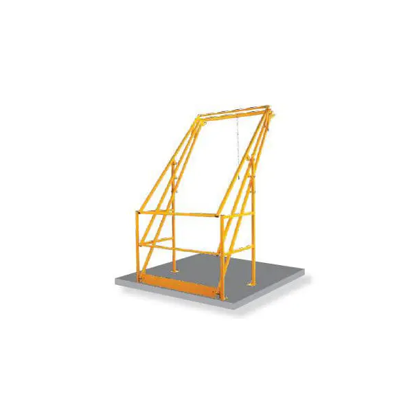 Otočná paletová branka na rampy Vario 26 – pro palety 2600×2600×1400 mm, vnější š.3000 mm