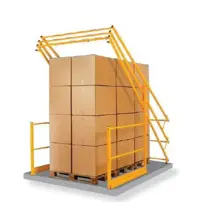 Otočná paletová branka na rampy Vario 26ED – pro palety 2600×1600×2700 mm, vnější š.2000 mm