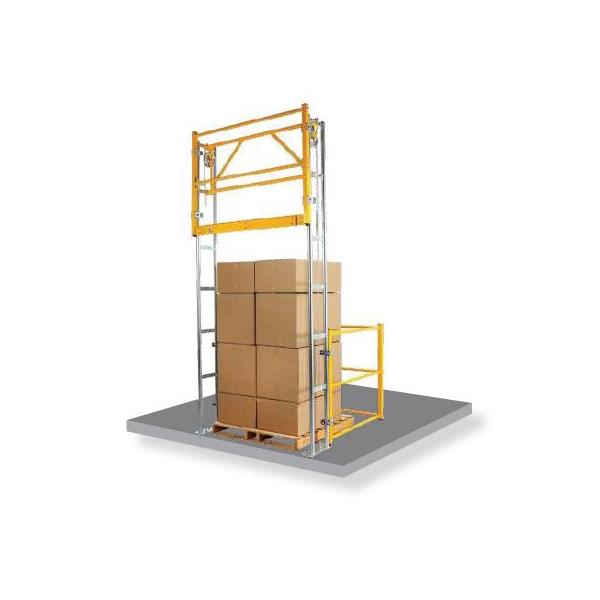 Otočná paletová branka na rampy Vario 30 – pro palety 2000×1200×1400 mm, vnější š.1600 mm