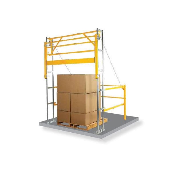 Otočná paletová branka na rampy Vario 30HI – pro palety 1650×1200×1200 mm, vnější š.1600 mm