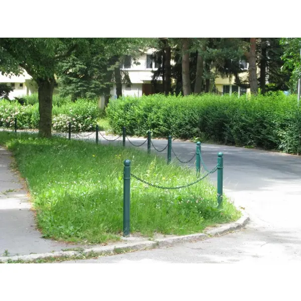 Ozdobný sloupek SIMPLE – kov, 1170 mm, pevný k zabetonování