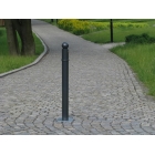 Ozdobný sloupek SIMPLE – kov, 920 mm, pevný s deskou