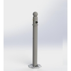 Ozdobný sloupek SIMPLE – kov, 920 mm, sklopný