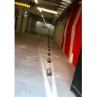 Parkovací doraz nákladních vozidel Super Stop – 150×300×1000 mm, bez kotev