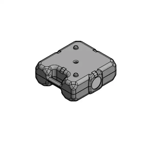 Patka sloupků pro hliníkové zábradlí VarioRail ALU Stabil 24