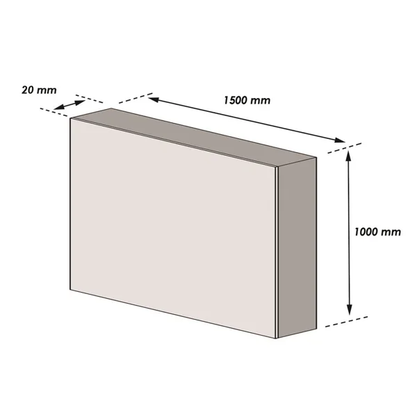 Pěnový nástěnný ochranný samolepicí profil SoftBumpers – 1500×1000 mm, žluto-černá
