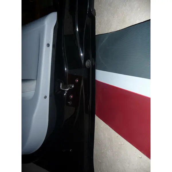 Pěnový nástěnný ochranný samolepicí profil SoftBumpers – 5000×300 mm, červeno-bílo-šedá