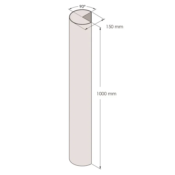 Pěnový ochranný samolepící rohový profil SoftBumpers, tvar 