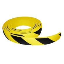 Pěnový ochranný varovný samolepicí profil SoftBumpers – 5000×60 mm žluto-černá