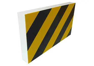 Pěnový ochranný varovný samolepící profil SoftBumpers