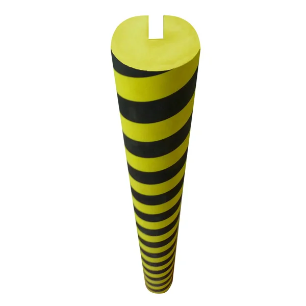 Pěnový ochranný varovný samolepicí profil SoftBumpers pro ocelové nosníky – 1000 × pr. 150 mm, žluto-černá