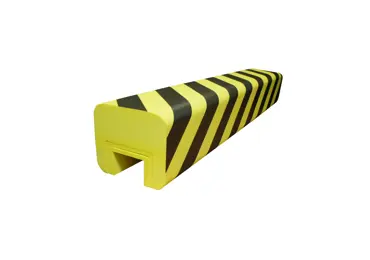 Pěnový samolepicí profil pro ocelové nosníky – 1000×180×160 mm, žluto-černá