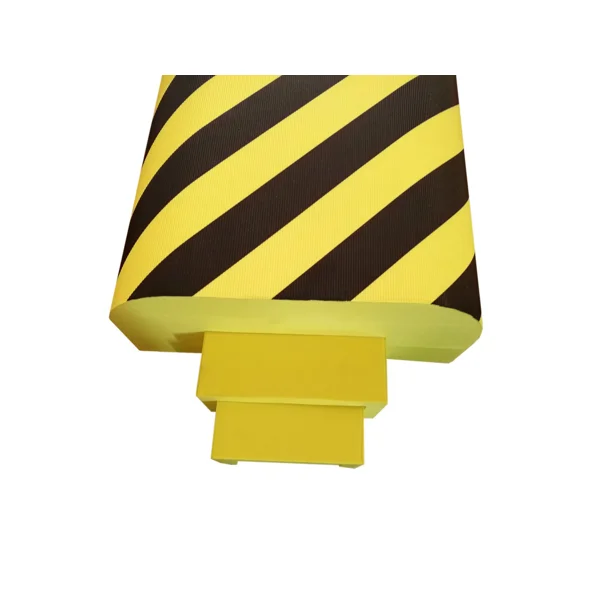 Pěnový samolepicí profil pro ocelové nosníky – 1000×400×200 mm, žluto-černá