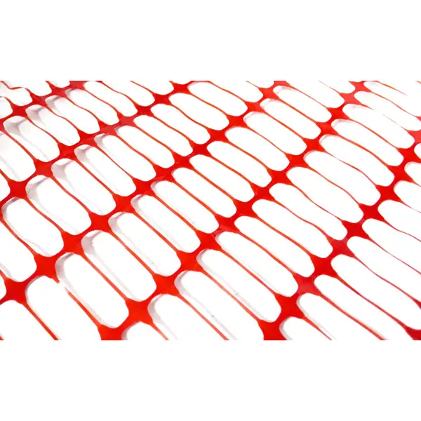 Plastová stavební síť Baunet Forte M – oranžová, 1,8×50 m
