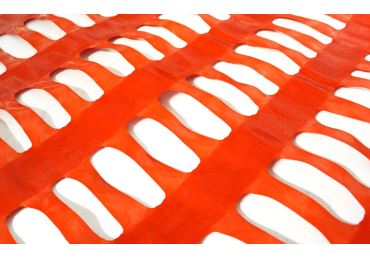 Plastová stavební síť Baunet Premium – oranžová, 1,8×30 m