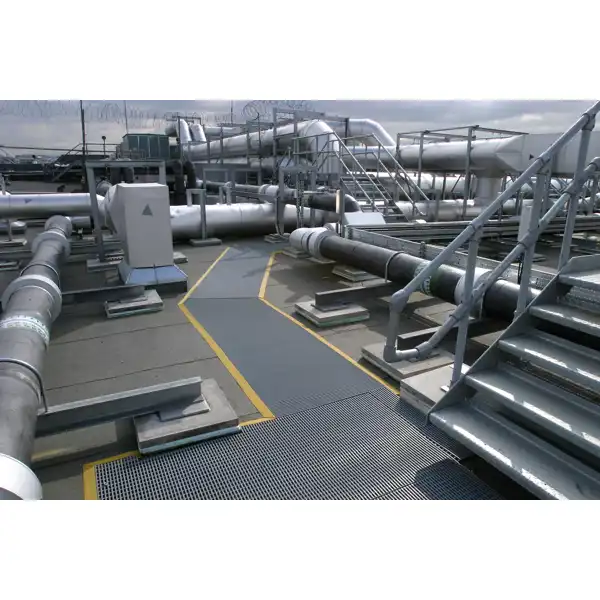 Pochozí rohož na ploché střechy Mats4Roof – PVC, 1220×14 mm, role 10 m, černá