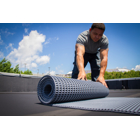 Pochozí rohož na ploché střechy Mats4Roof – PVC, 1220×14 mm, role 10 m, šedá