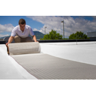 Pochozí rohož na ploché střechy Mats4Roof – PVC, 910×14 mm, role 10 m, bílá