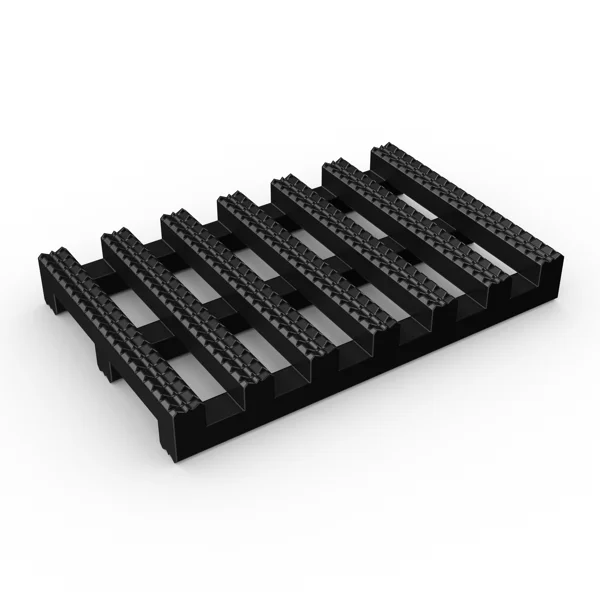 Pochozí rohož na ploché střechy Mats4Roof – PVC, 910×14 mm, role 10 m, černá