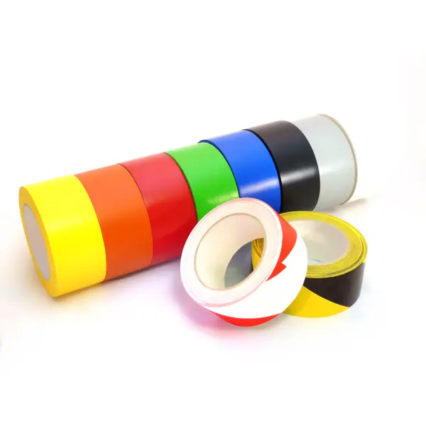 Podlahová páska Standard WT-5160 – PVC, bílá, 75 mm × 33 m