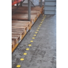 Podlahové vyznačovací body WT-5126 – PVC, červená, 50 mm × 25 m