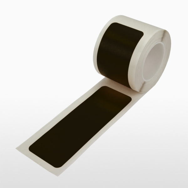 Podlahové vyznačovací pruhy WT-5124 – PVC, černá, 50 mm × 25 m