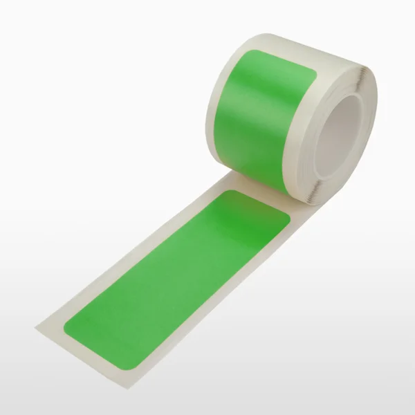 Podlahové vyznačovací pruhy WT-5224, permanentní – polyester, zelená, 75 mm × 25 m