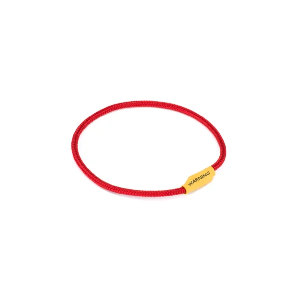 Poutko s pojistkou pro protržení NLG s nosností 1 kg – nylon, červená, 160×4 mm