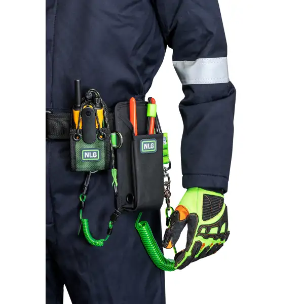 Pouzdro NLG na nářadí s nosností 5 kg – nylon, černá, 220×100×50 mm