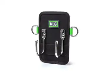 Pouzdrový držák kladiva NLG s nosností 5 kg – nylon, černá