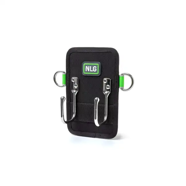 Pouzdrový držák kladiva NLG s nosností 5 kg – nylon, černá