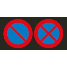 Předformovaná dopravní značka 