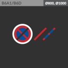 Předformovaná dopravní značka 