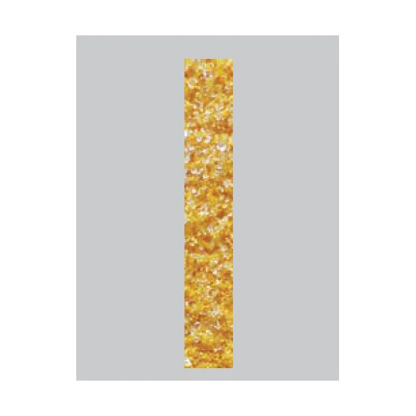Předformovaná protiskluzová čára – termoplast, žlutá, 1000×100mm, bal 30 ks