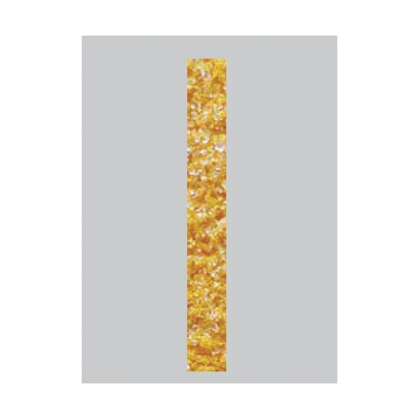 Předformovaná protiskluzová čára – termoplast, žlutá, 1000×50mm, bal 60 ks